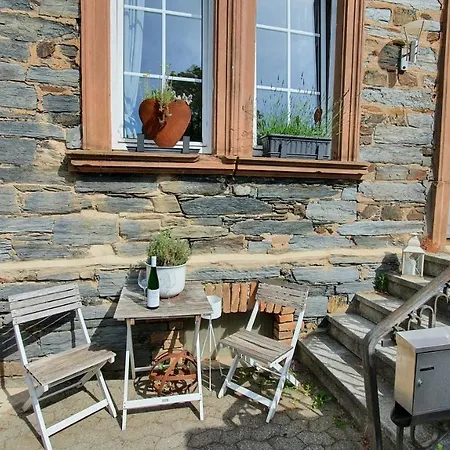 Schone Am Mosel-ufer Mit Burgblick Apartmán